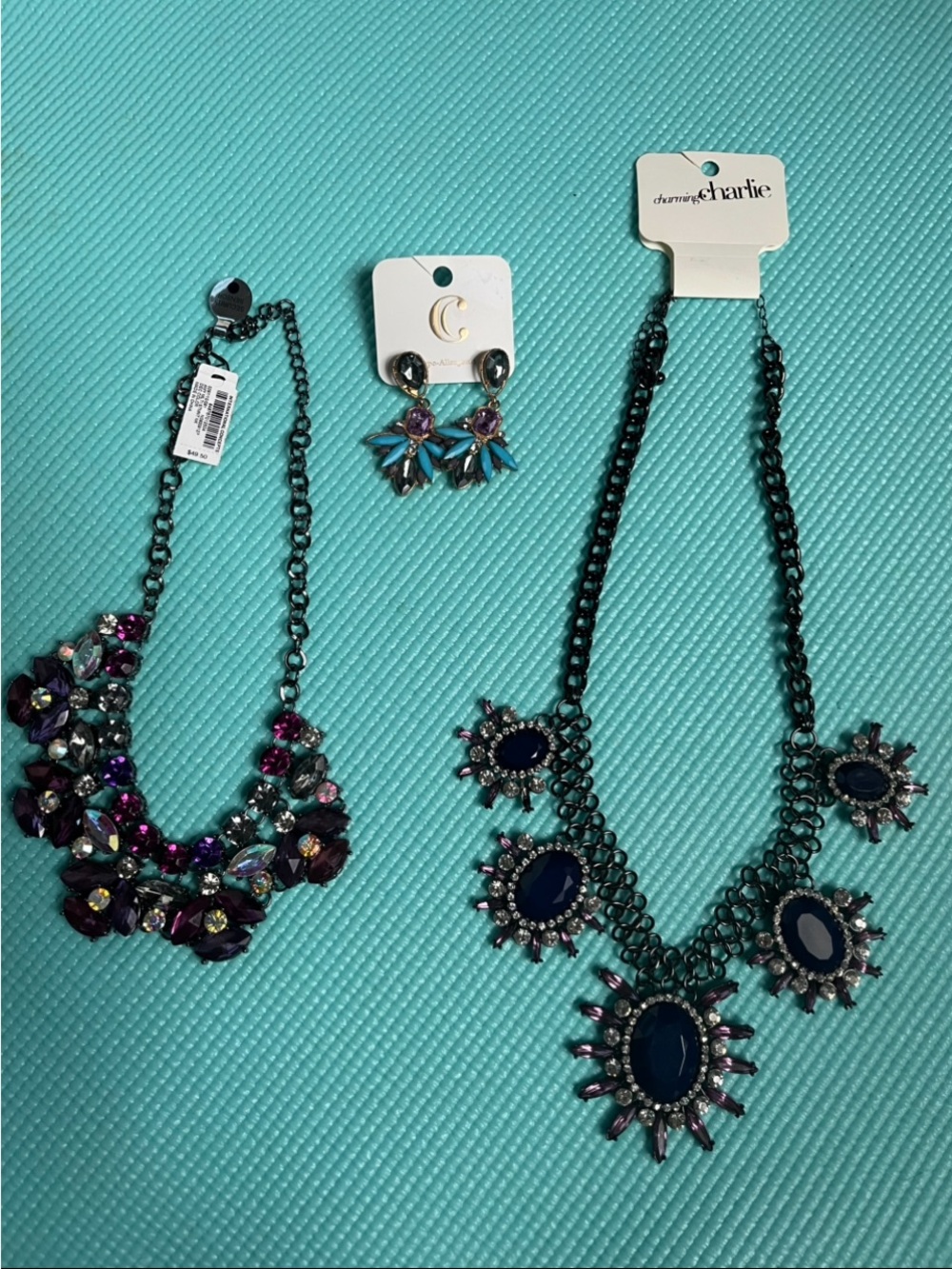 Statement Necklace and Earrings